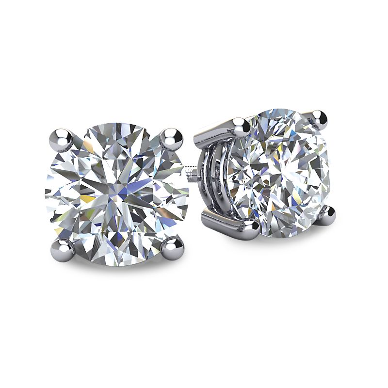 Natural Diamond Earrings